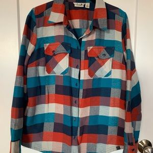 L.L. Bean Plaid Shirt Jacket
